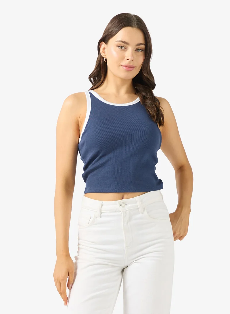 ANTA SPORTS RETRO Knit Tank  - Lifestyle